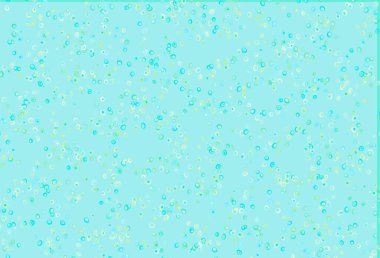 Açık Mavi, noktalı sarı vektör arkaplanı.