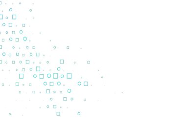 Dairesel ve dikdörtgenli hafif BLUE vektör arkaplanı.