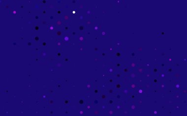 Noktalı vektör arkaplanı. Renkli soyut çemberler kümesi ile resim. 