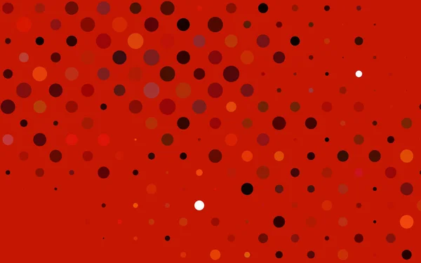 带圆点的矢量背景 带有一组彩色抽象圈的说明 — 图库矢量图片
