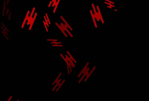 Темно Червоний Векторний Шаблон Повторюваними Паличками — стоковий вектор