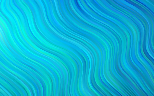 Curvas Borrosas Colores Brillantes Vaga Ilustración Abstracta Con Gradiente Nuevo — Vector de stock