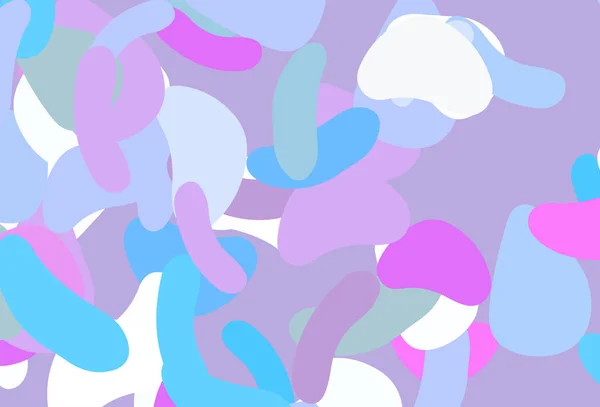 Lumière Multicolore Fond Vectoriel Arc Ciel Avec Des Formes Abstraites — Image vectorielle