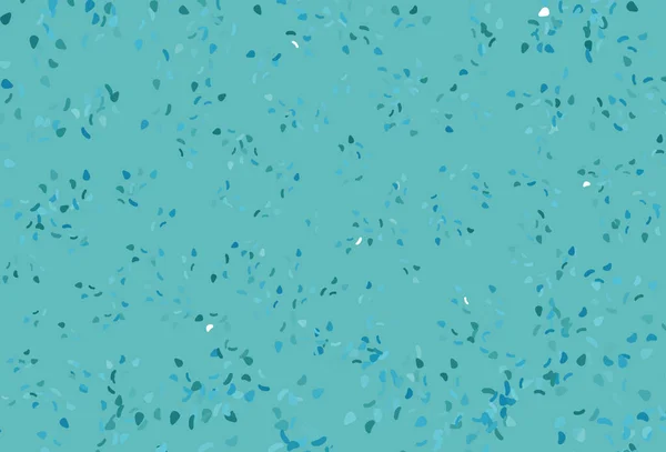 Fond Vectoriel Bleu Clair Avec Des Formes Abstraites — Image vectorielle