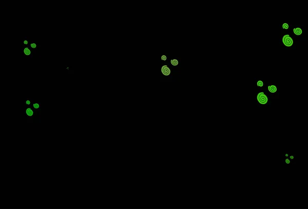 Ciemnozielony Wzór Wektora Abstrakcyjnymi Liniami — Wektor stockowy