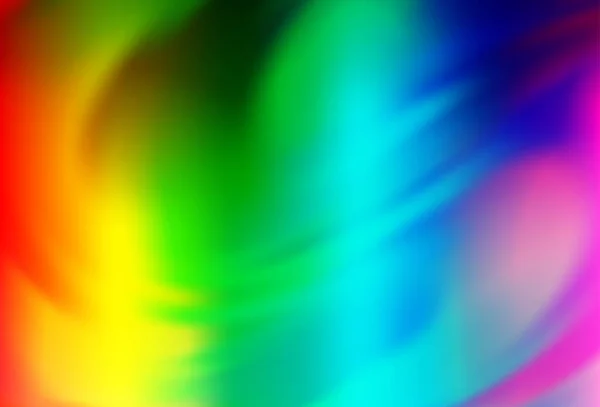 Luz Multicolor Vector Del Arco Iris Difuminado Brillo Fondo Abstracto — Archivo Imágenes Vectoriales