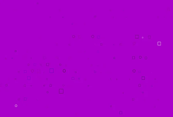 Textura Vectorial Púrpura Claro Con Discos Rectángulos — Archivo Imágenes Vectoriales