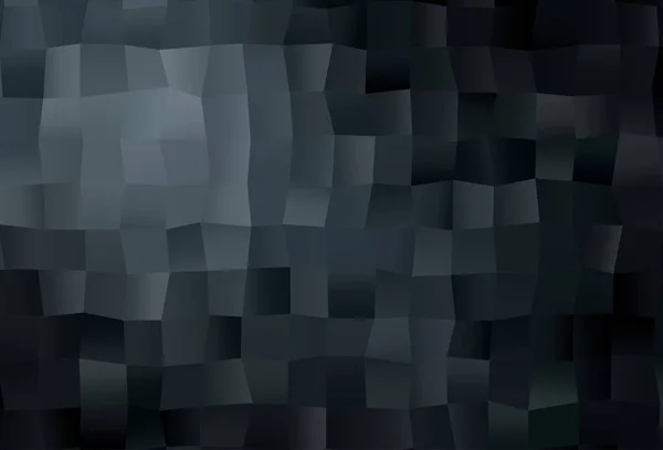 Dark Blue Vetor Abstrato Mosaico Fundo —  Vetores de Stock