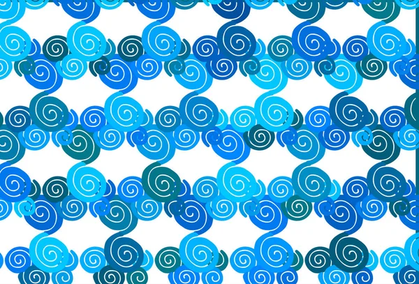 Fond Vectoriel Bleu Clair Avec Des Formes Lave — Image vectorielle