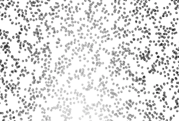 Argent Clair Motif Vectoriel Gris Avec Sphères — Image vectorielle