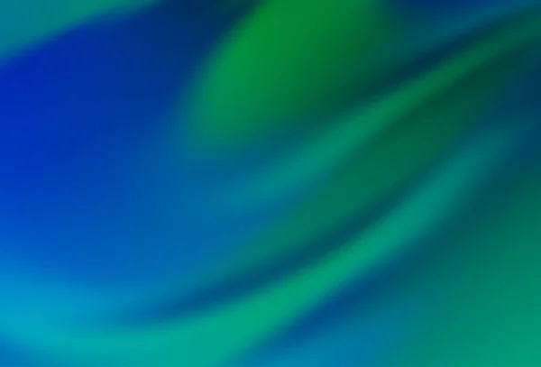 Hellblau Grün Vektor Bunt Unschärfe Hintergrund — Stockvektor