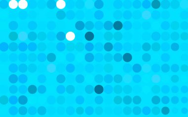 Noktalı vektör arkaplanı. Renkli soyut çemberler kümesi ile resim. 