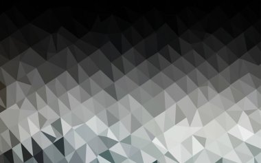 çokgen biçiminde soyut vektör deseni 