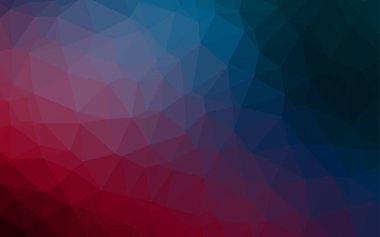 Üçgenler parlak ton renkleriyle yüzeye çıkar. Belirsiz soyut çizimler ve gradyan. İşiniz için yepyeni bir tasarım.  