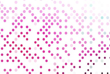 Kabarcıklı Açık Pembe vektör arkaplanı.