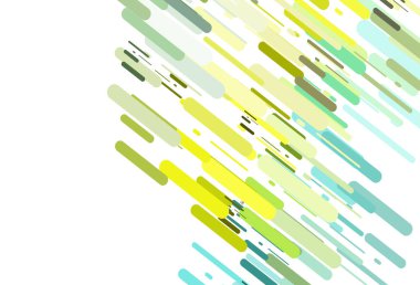 Açık Yeşil, düz çizgileri olan sarı vektör arkaplanı.