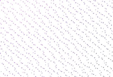 Açık Mor, notalı Pembe vektör dokusu.