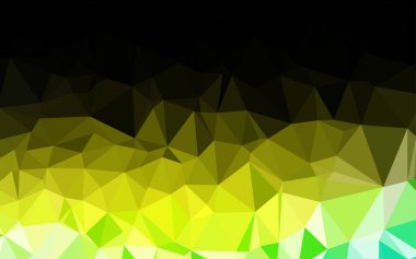 çokgen biçiminde soyut vektör deseni 