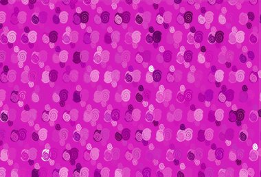 Kabarcık şekilli hafif Mor vektör deseni.