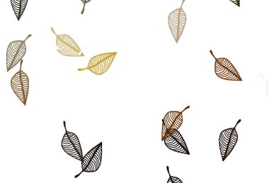 Açık Sarı, Turuncu Vektör çizim düzeni.