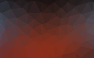 çokgen biçiminde soyut vektör deseni 