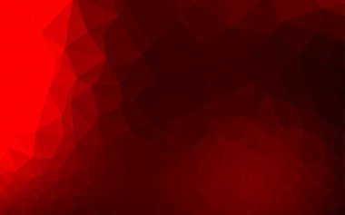 çokgen biçiminde soyut vektör deseni 