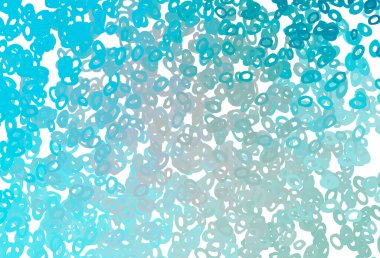 Kabarcıklı hafif BLUE vektör arkaplanı.