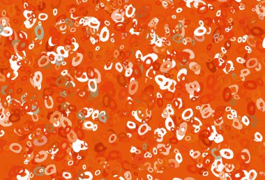 Benekli hafif Turuncu vektör örtüsü.