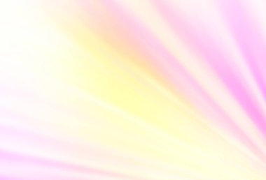 Açık Pembe, düz çizgileri olan sarı vektör arkaplanı.