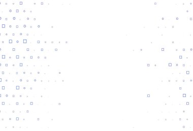 Noktalı, noktalı, küplü hafif Mavili vektör arkaplanı.