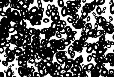 Diskleri olan siyah ve beyaz vektör dokusu.