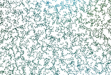 Açık Mavi, küreli yeşil vektör deseni.