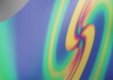 Parlak ton renklerinde bulanık kıvrımlar, eğimli belirsiz soyut çizimler. İşiniz için yepyeni bir tasarım. 