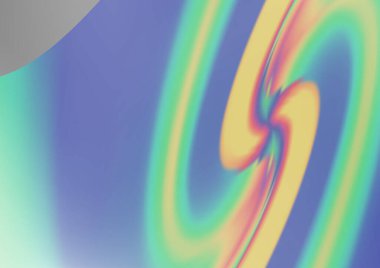 Parlak ton renklerinde bulanık kıvrımlar, eğimli belirsiz soyut çizimler. İşiniz için yepyeni bir tasarım. 