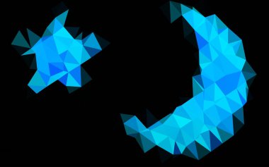 Üçgen vektör arkaplan. Modern resimleme 