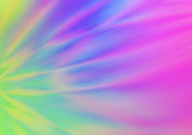 Parlak renkli arkaplan ve gradyan. Soyut bulanık şekilli vektör illüstrasyonu. 