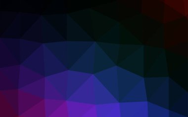 çokgen biçiminde soyut vektör deseni 