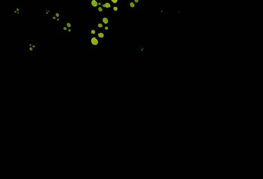 Soyut çizgileri olan koyu yeşil vektör şablonu.