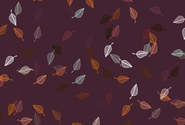 Açık Turuncu vektör karalama deseni.