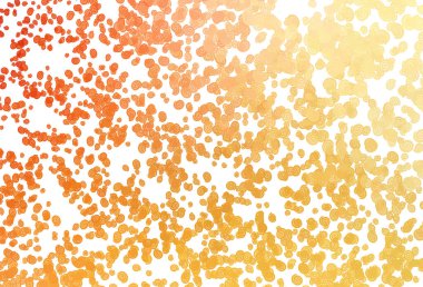 Açık Sarı, eğri kurdeleli Turuncu vektör şablonu.