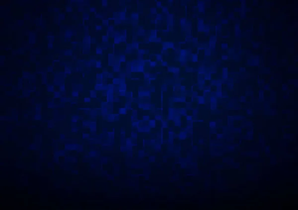Modèle Vectoriel Bleu Foncé Avec Cristaux Rectangles — Image vectorielle