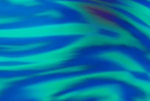 Licht Blue Vektor Glänzend Abstrakten Hintergrund — Stockvektor