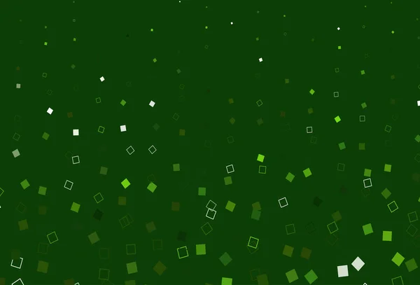 Patrón Vectorial Verde Claro Con Cristales Rectángulos — Vector de stock