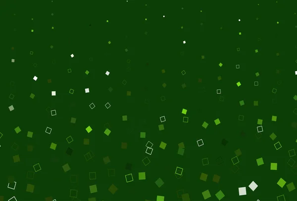 Modèle Vectoriel Vert Clair Avec Cristaux Rectangles — Image vectorielle