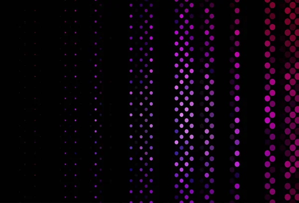 Diseño Vectorial Púrpura Oscuro Con Formas Círculo — Archivo Imágenes Vectoriales