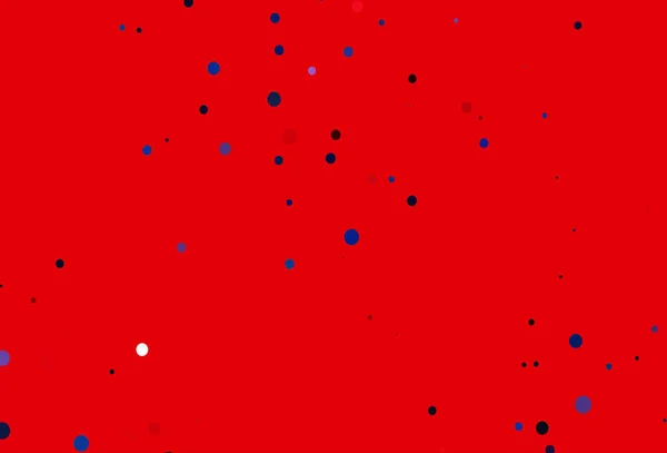 Lichtblauwe Rode Vector Textuur Met Schijven — Stockvector