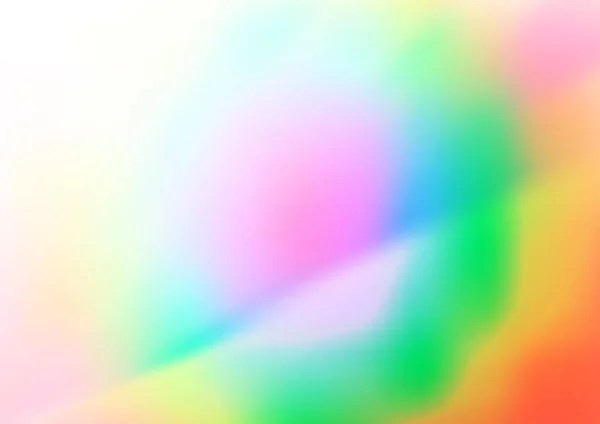 Slørede Kurver Lyse Tone Farver Vag Abstrakt Illustration Med Gradient – Stock-vektor