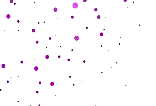 Light Pink Blue Vector Layout Circle Shapes — Stock Vector