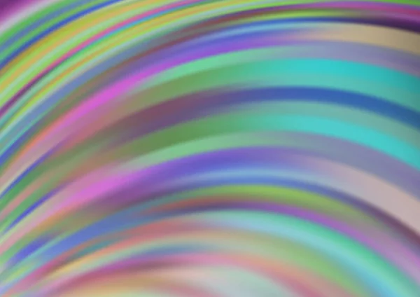 Curvas Borrosas Colores Brillantes Vaga Ilustración Abstracta Con Gradiente Nuevo — Archivo Imágenes Vectoriales