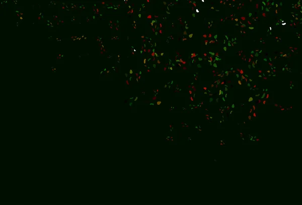 Texture Vectorielle Vert Clair Rouge Avec Des Formes Aléatoires — Image vectorielle